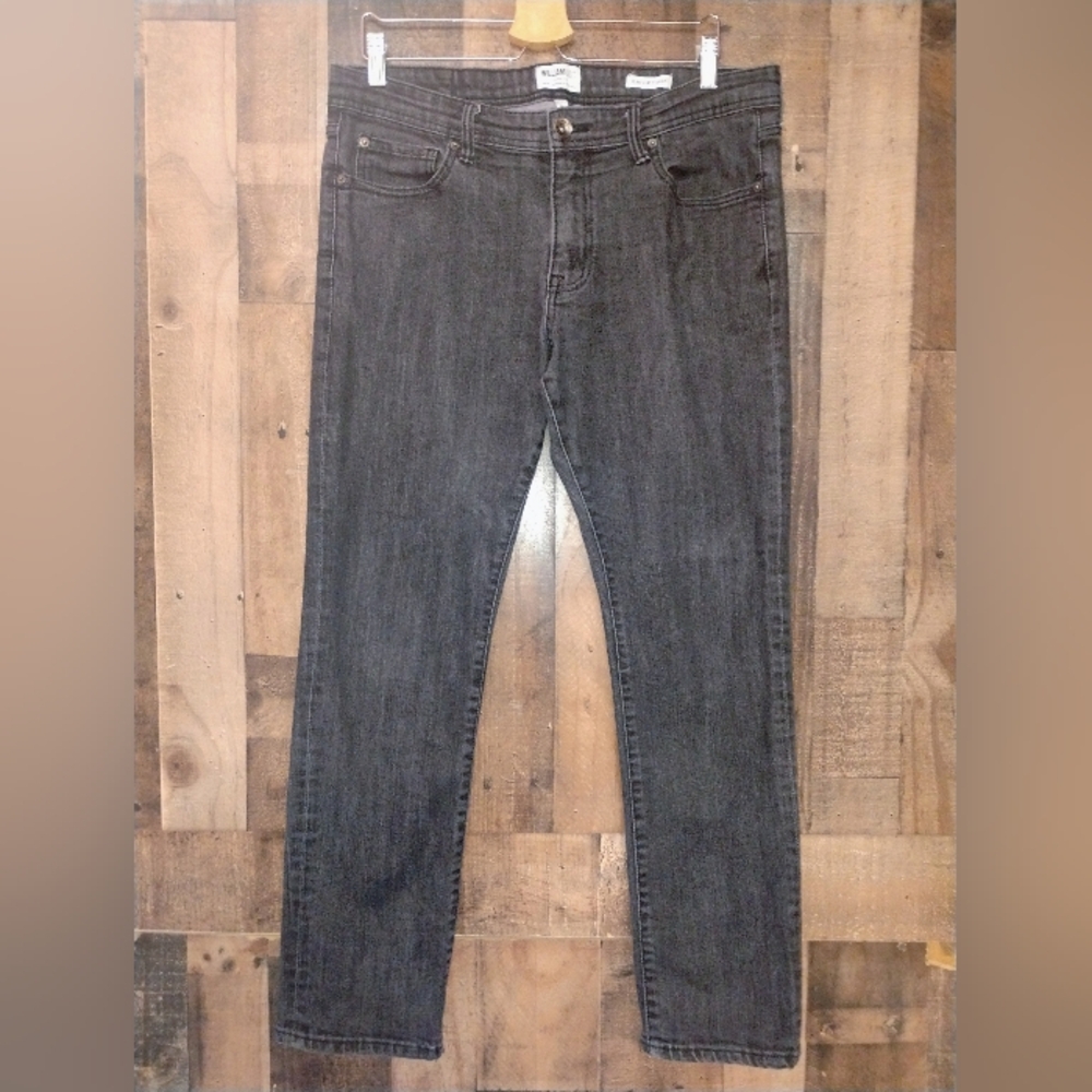 William Rast Dean Slim Straight Men's Black Jeans Size 36" X 30"